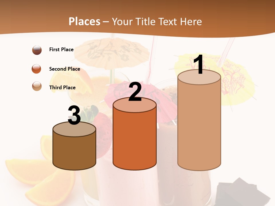 Smoothie Cocktail Yogurt PowerPoint Template