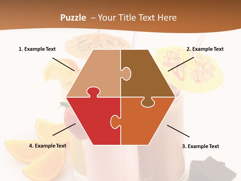 Smoothie Cocktail Yogurt PowerPoint Template