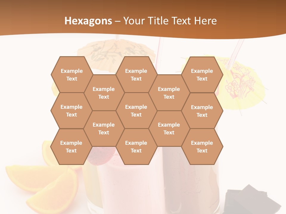 Smoothie Cocktail Yogurt PowerPoint Template