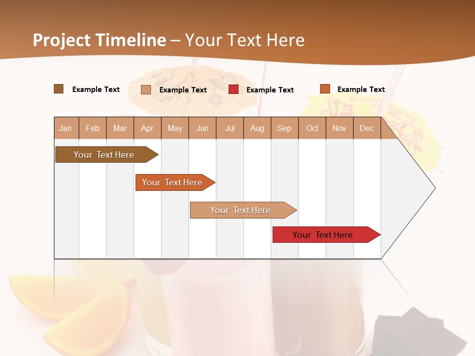 Smoothie Cocktail Yogurt PowerPoint Template