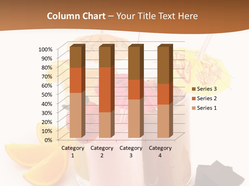 Smoothie Cocktail Yogurt PowerPoint Template