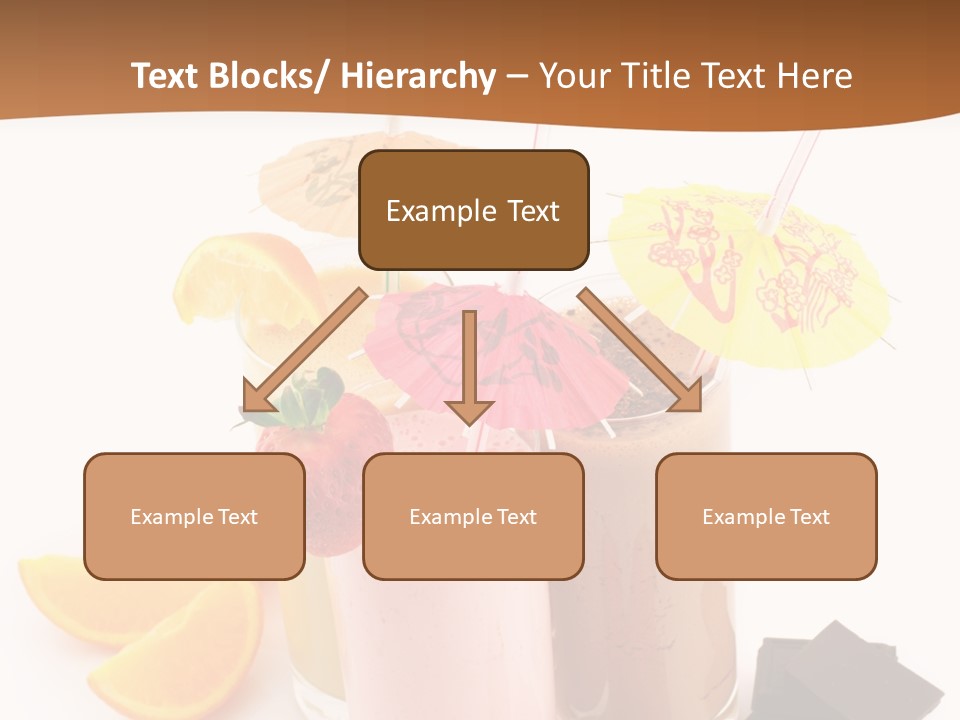 Smoothie Cocktail Yogurt PowerPoint Template