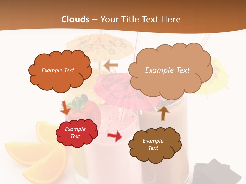 Smoothie Cocktail Yogurt PowerPoint Template