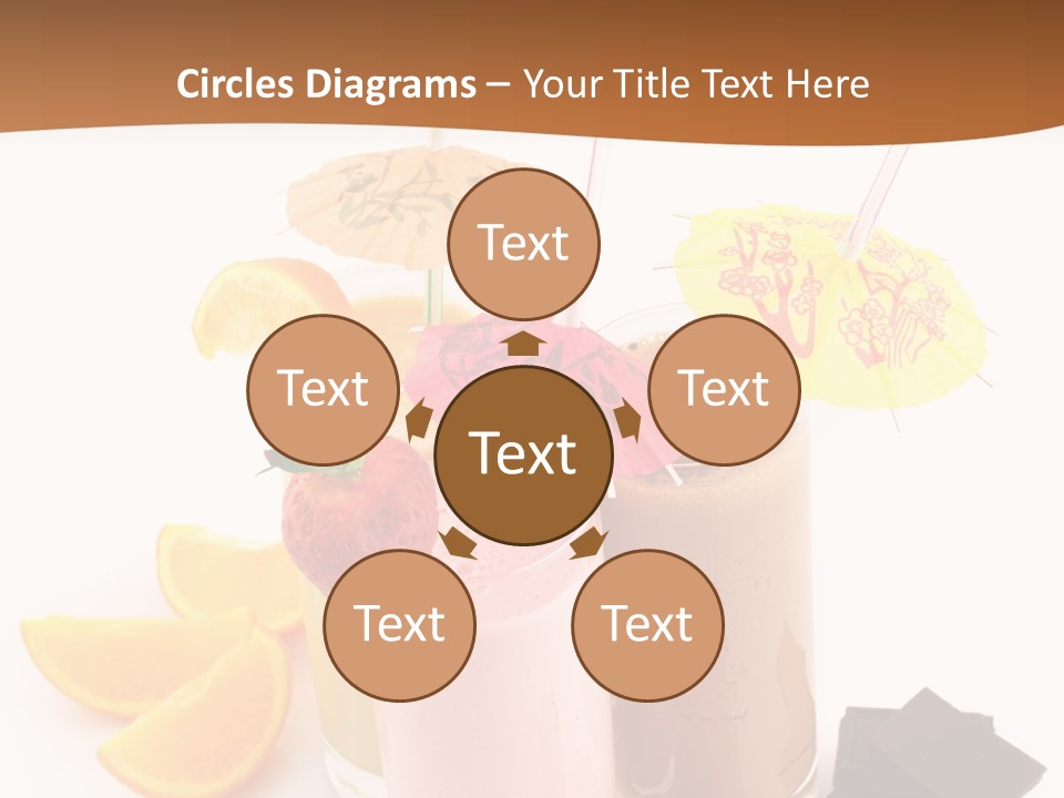 Smoothie Cocktail Yogurt PowerPoint Template