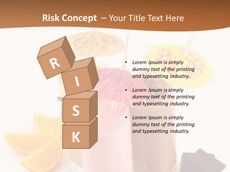 Smoothie Cocktail Yogurt PowerPoint Template