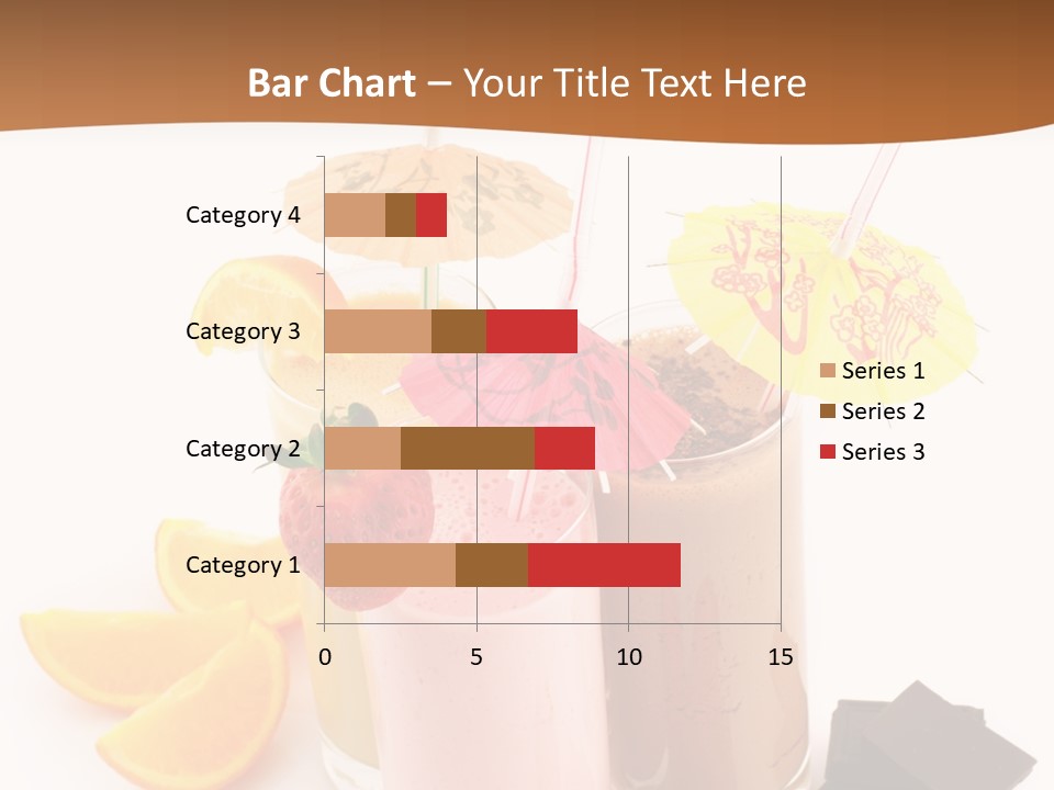 Smoothie Cocktail Yogurt PowerPoint Template