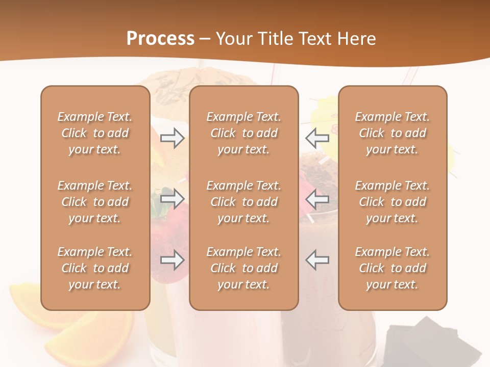Smoothie Cocktail Yogurt PowerPoint Template