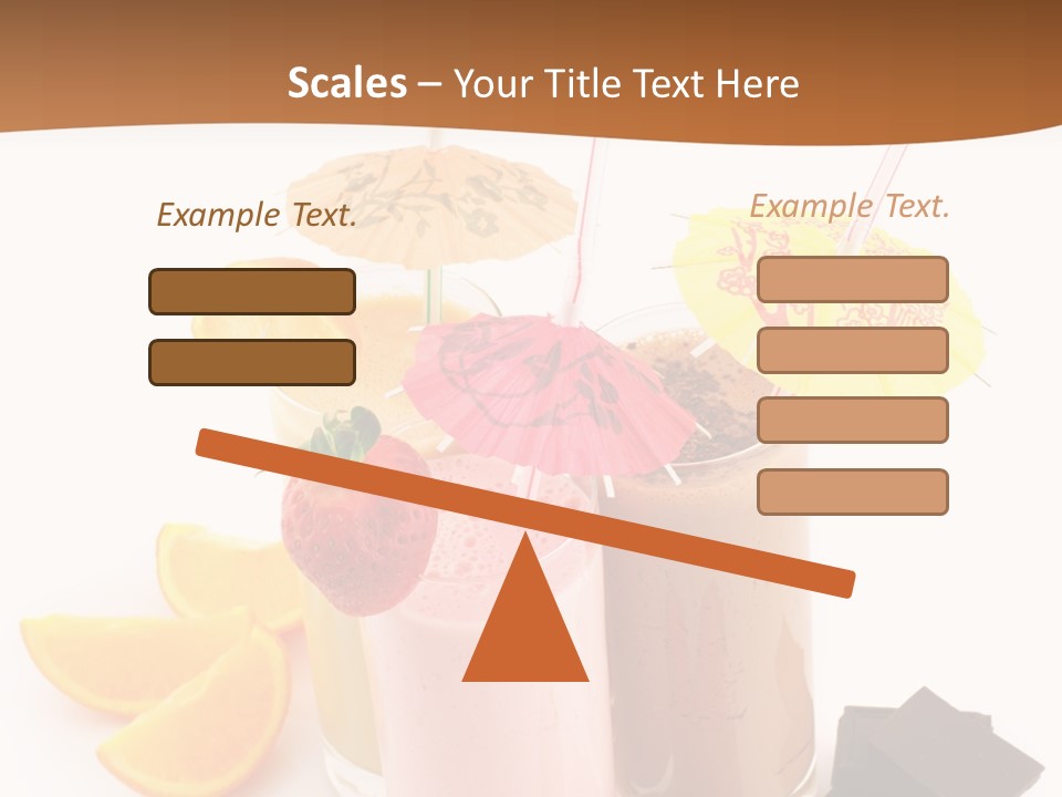 Smoothie Cocktail Yogurt PowerPoint Template