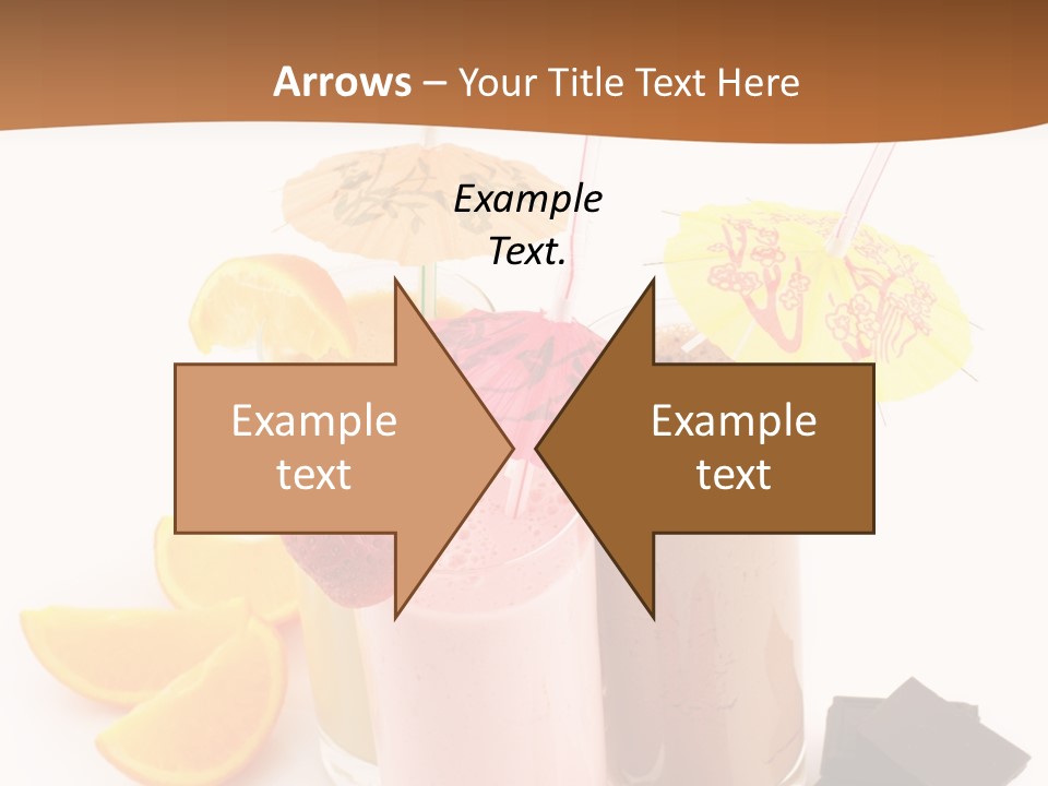 Smoothie Cocktail Yogurt PowerPoint Template