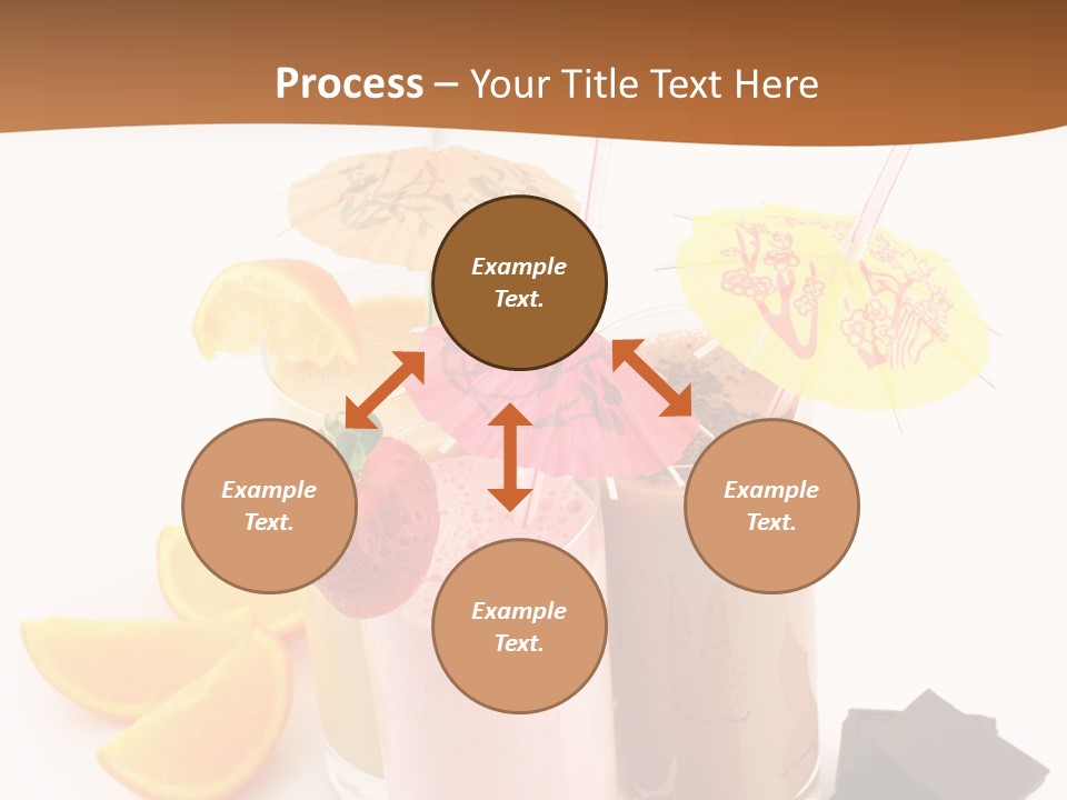Smoothie Cocktail Yogurt PowerPoint Template