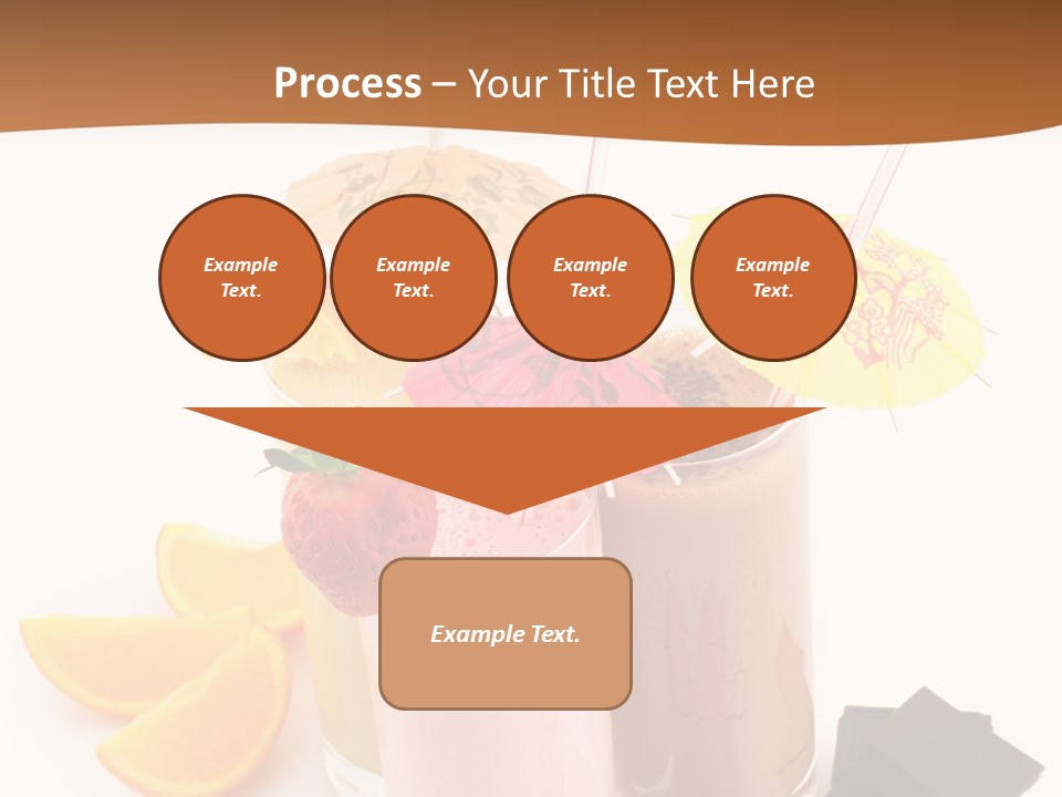 Smoothie Cocktail Yogurt PowerPoint Template