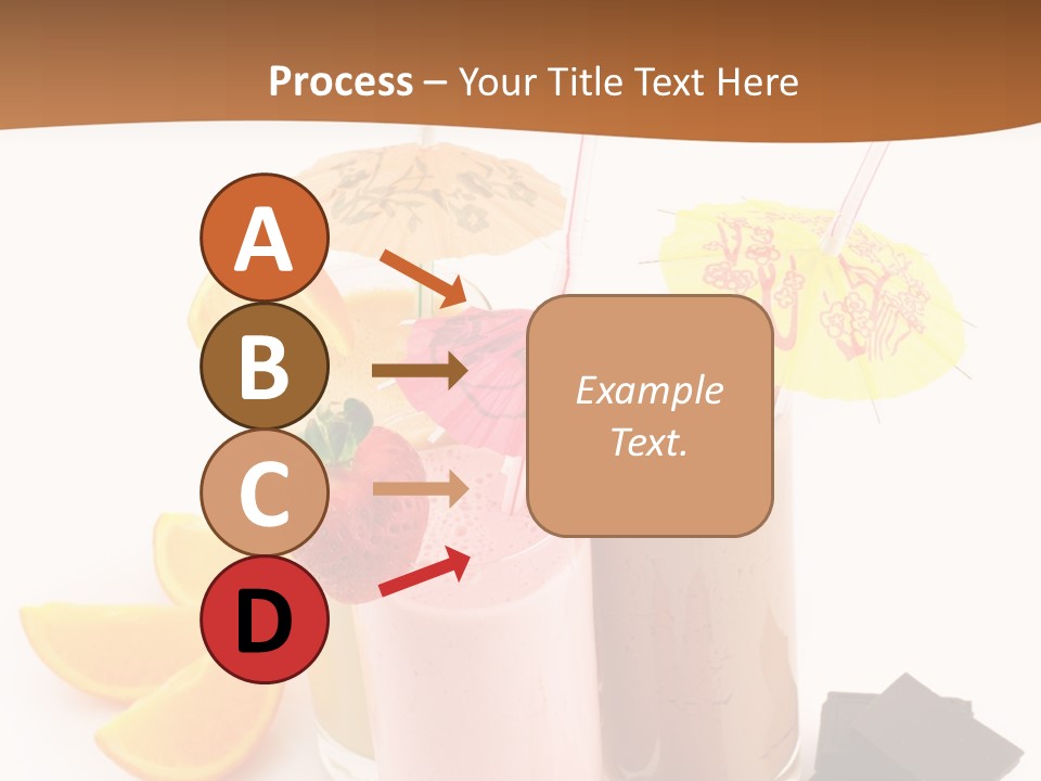 Smoothie Cocktail Yogurt PowerPoint Template
