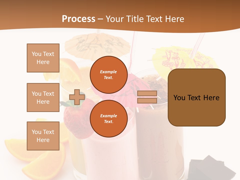 Smoothie Cocktail Yogurt PowerPoint Template