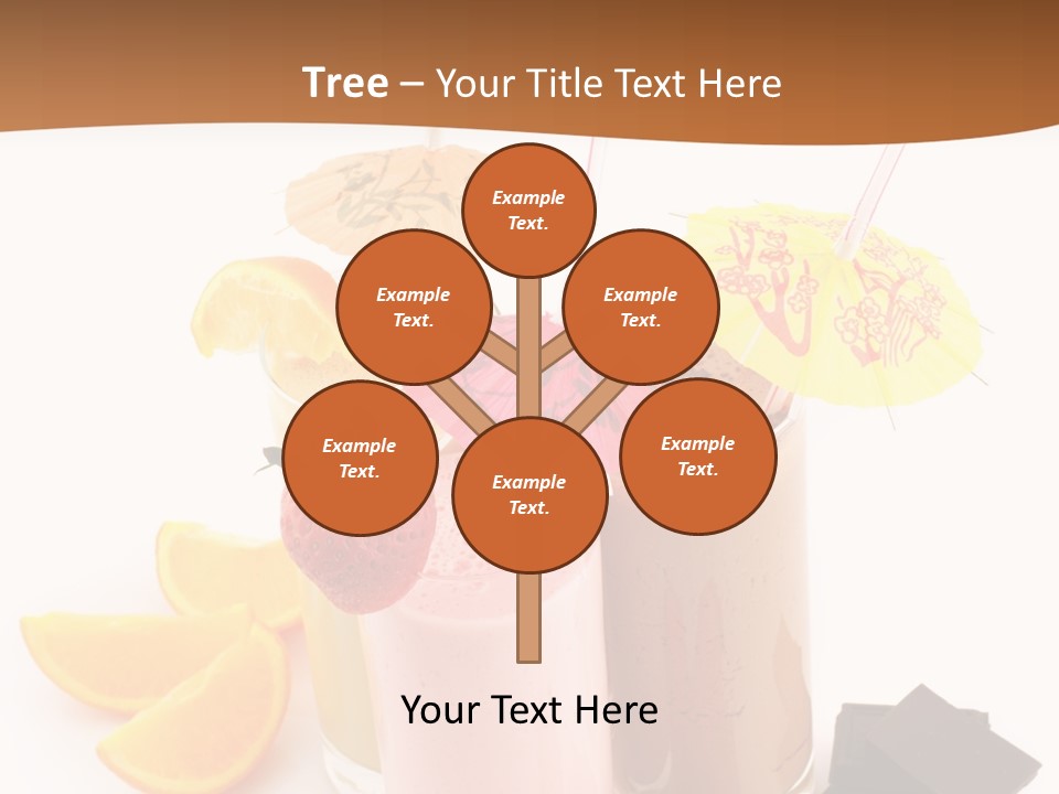 Smoothie Cocktail Yogurt PowerPoint Template