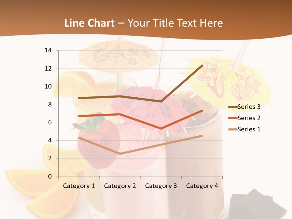 Smoothie Cocktail Yogurt PowerPoint Template