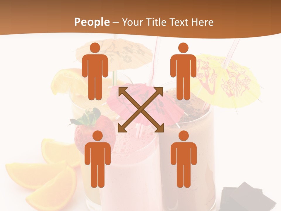 Smoothie Cocktail Yogurt PowerPoint Template