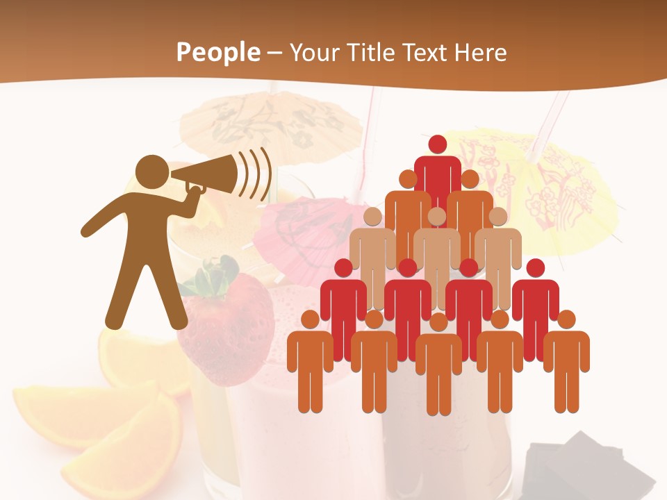 Smoothie Cocktail Yogurt PowerPoint Template