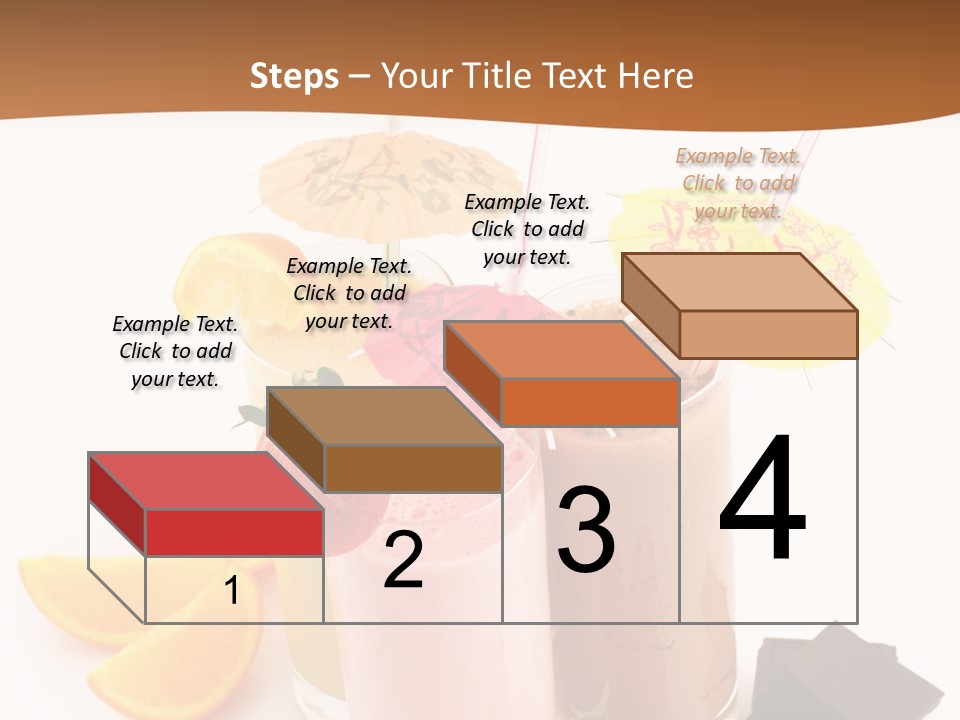 Smoothie Cocktail Yogurt PowerPoint Template