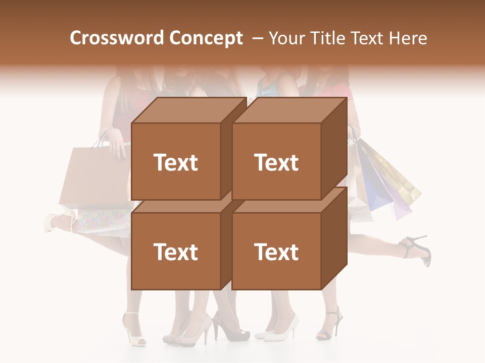 Cloth Female Woman PowerPoint Template