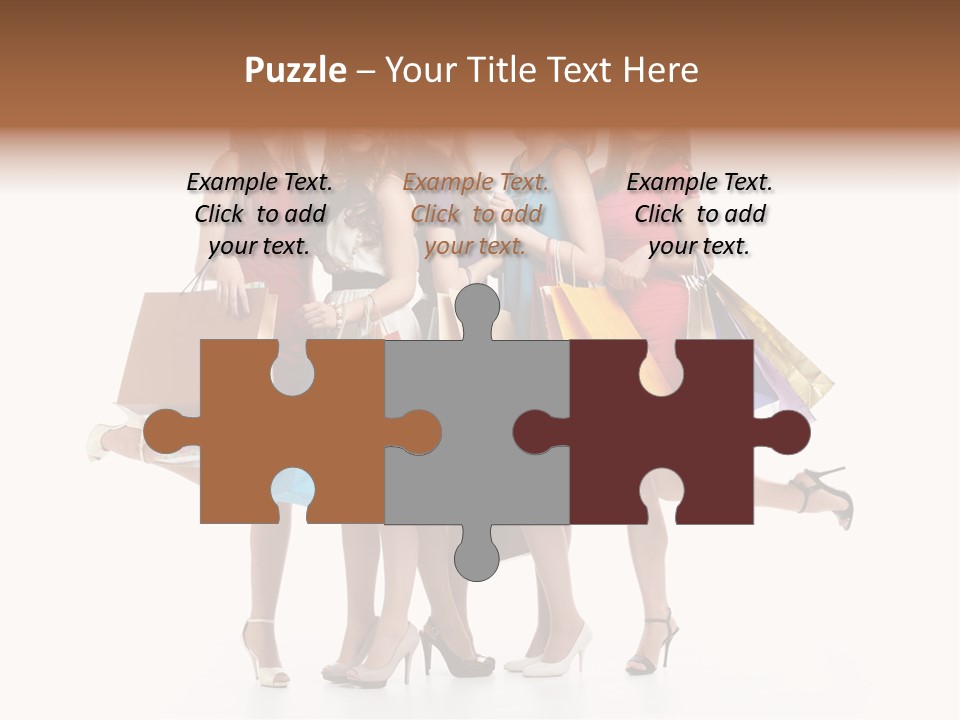 Cloth Female Woman PowerPoint Template