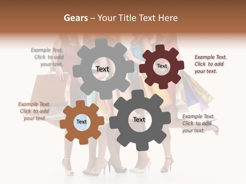 Cloth Female Woman PowerPoint Template