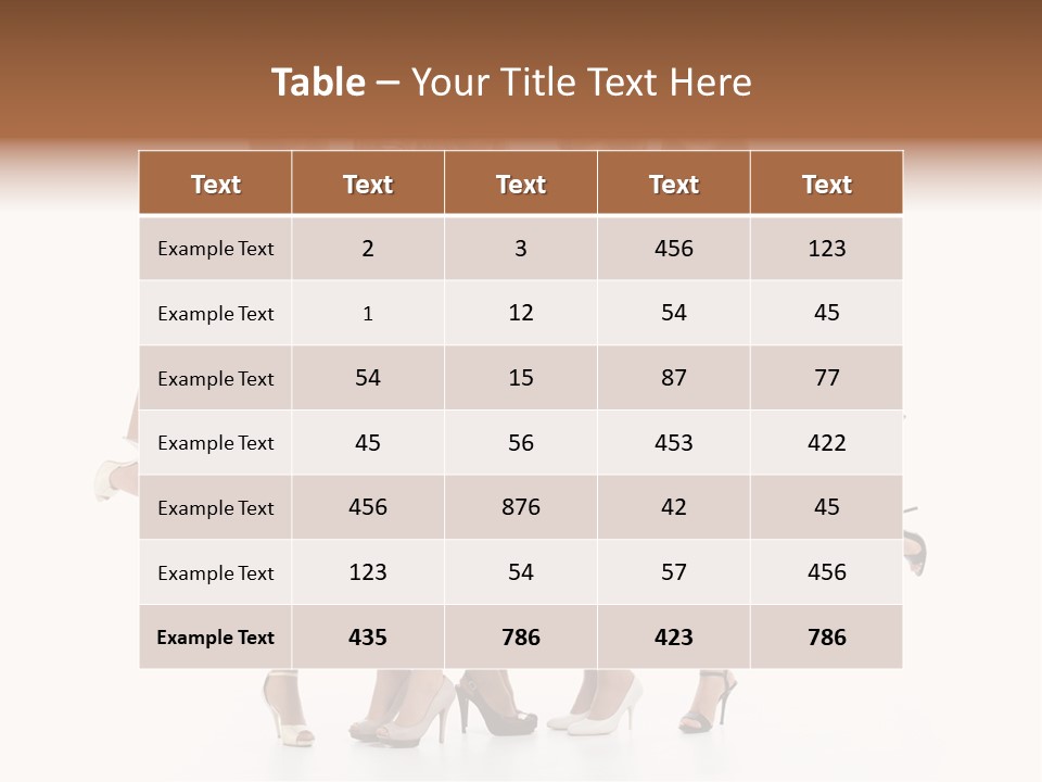 Cloth Female Woman PowerPoint Template