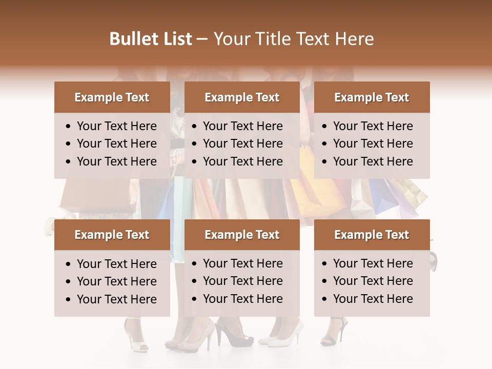 Cloth Female Woman PowerPoint Template