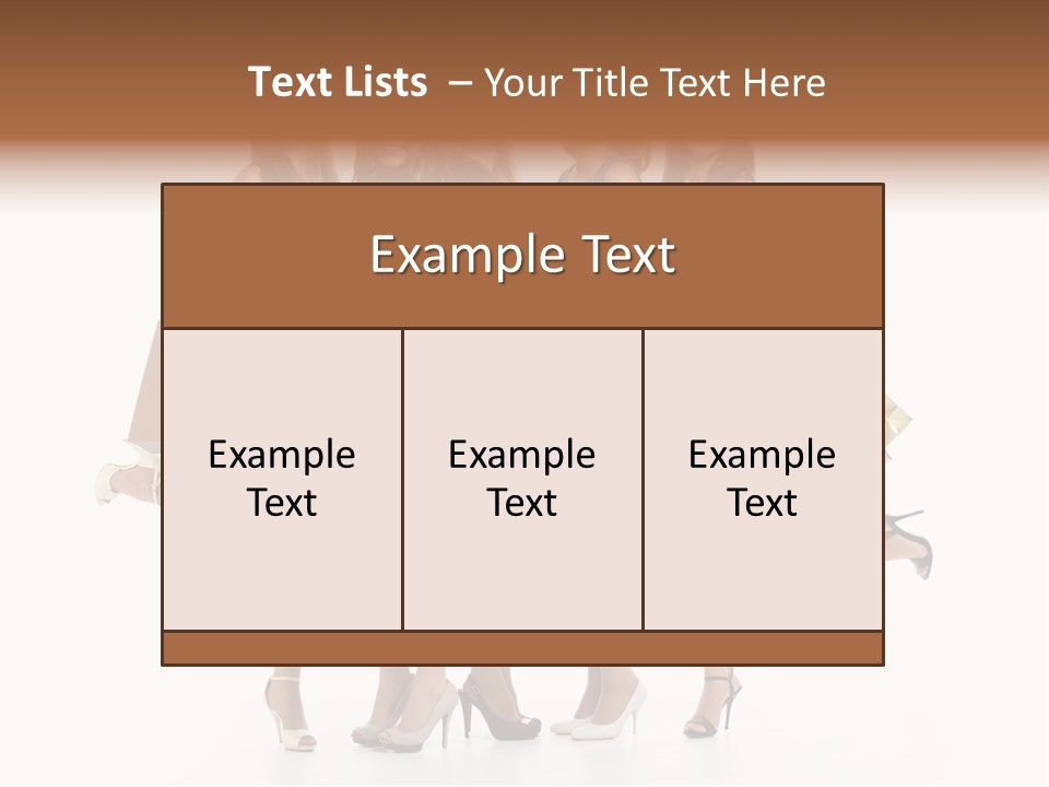 Cloth Female Woman PowerPoint Template