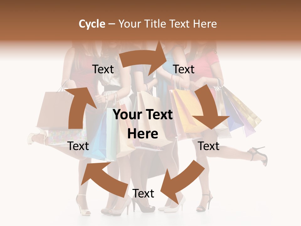 Cloth Female Woman PowerPoint Template