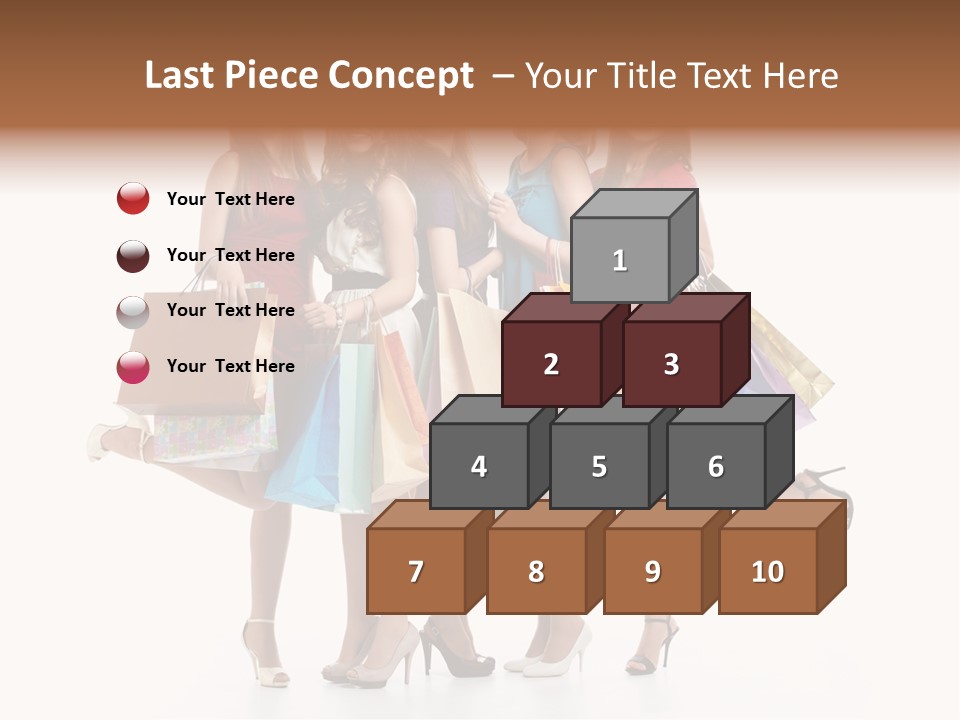 Cloth Female Woman PowerPoint Template