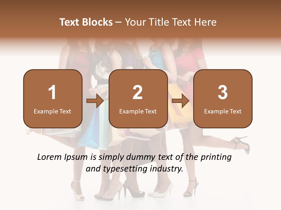 Cloth Female Woman PowerPoint Template