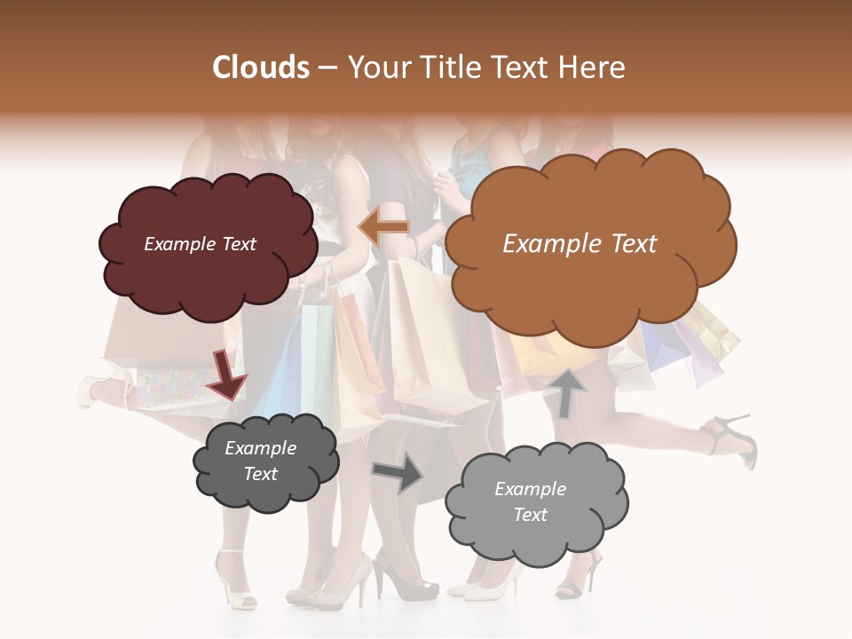 Cloth Female Woman PowerPoint Template