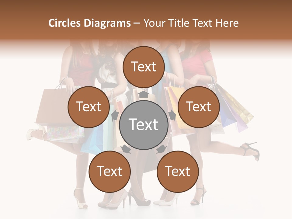 Cloth Female Woman PowerPoint Template