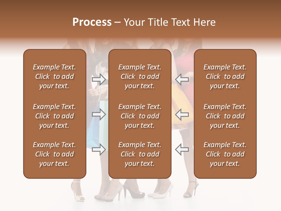 Cloth Female Woman PowerPoint Template