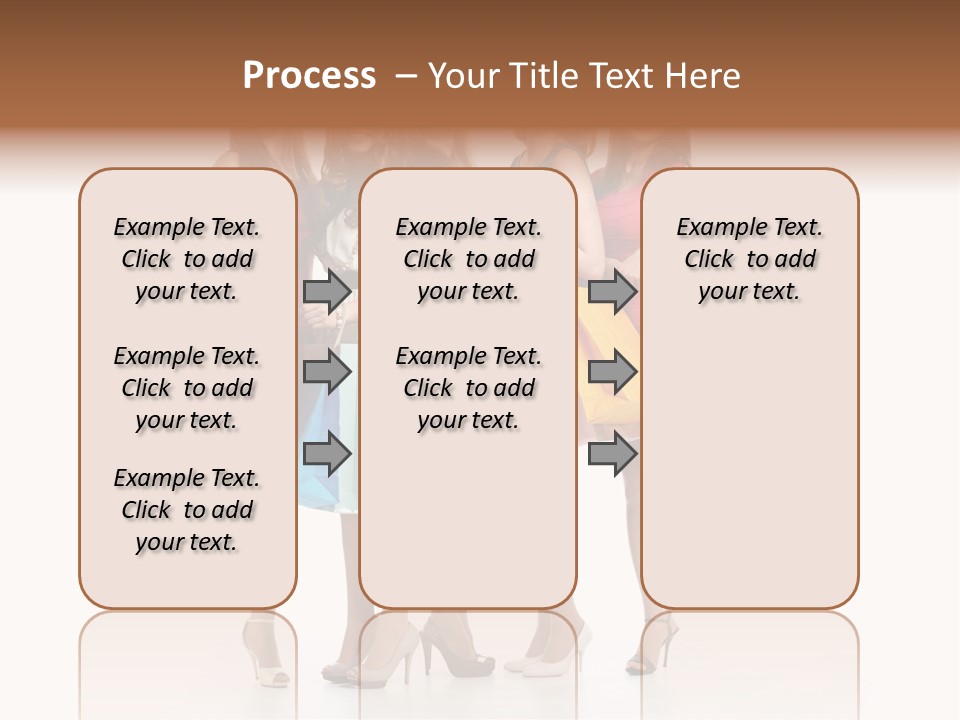 Cloth Female Woman PowerPoint Template