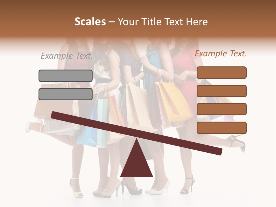 Cloth Female Woman PowerPoint Template