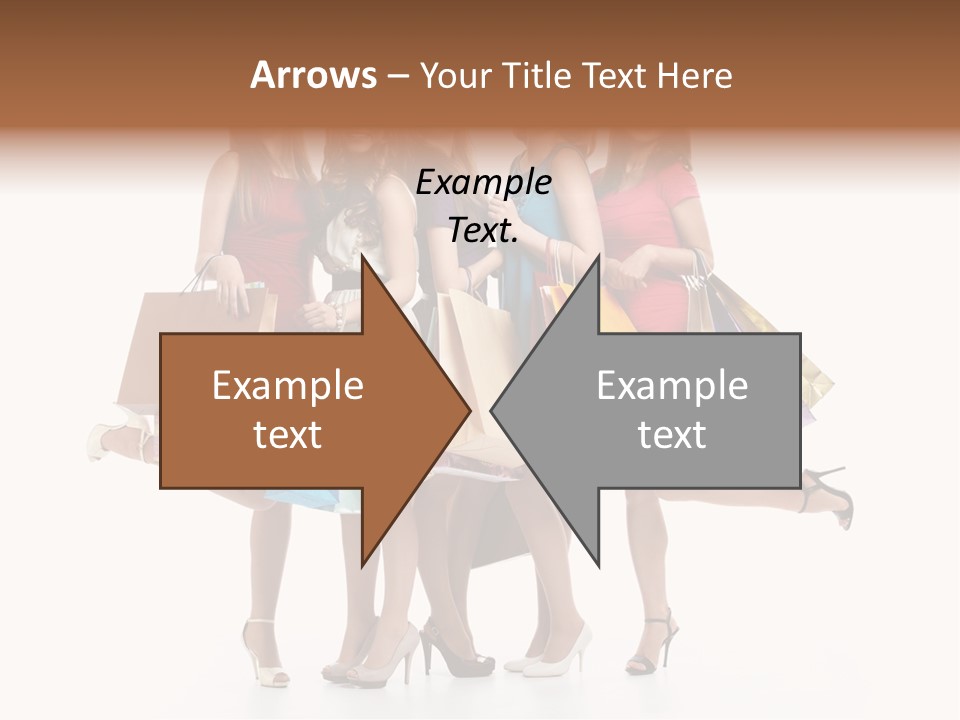 Cloth Female Woman PowerPoint Template