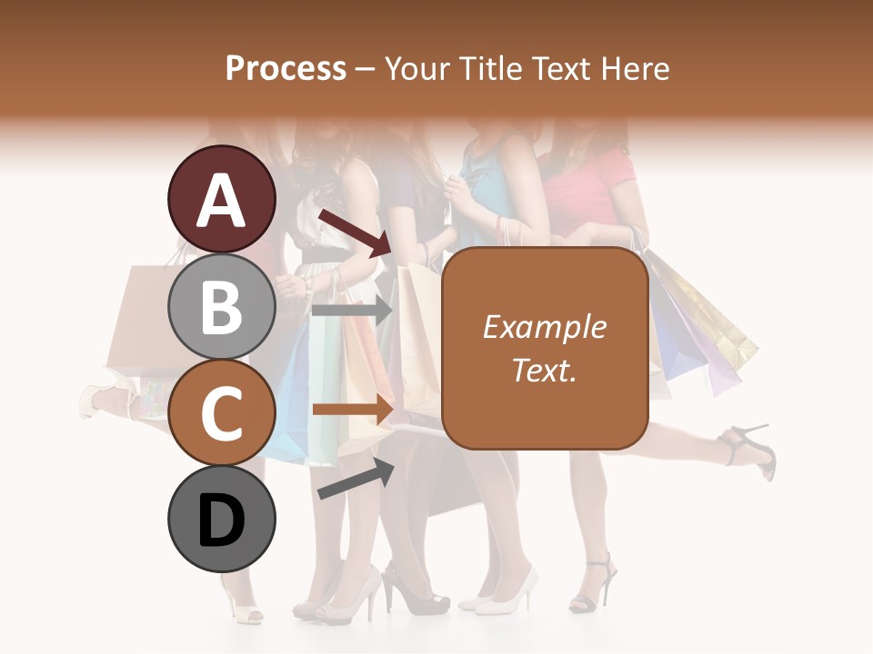 Cloth Female Woman PowerPoint Template