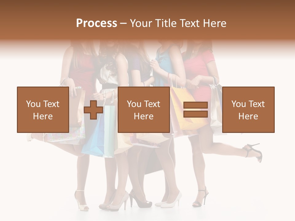 Cloth Female Woman PowerPoint Template