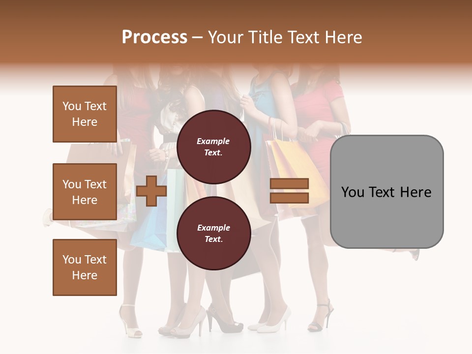 Cloth Female Woman PowerPoint Template