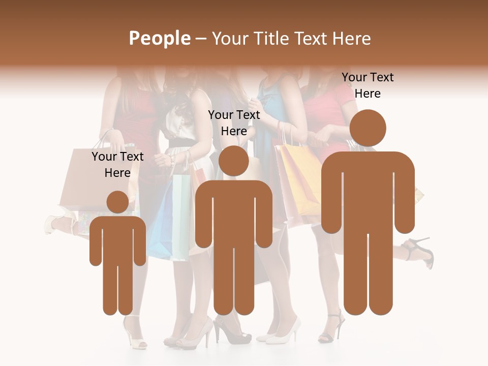 Cloth Female Woman PowerPoint Template