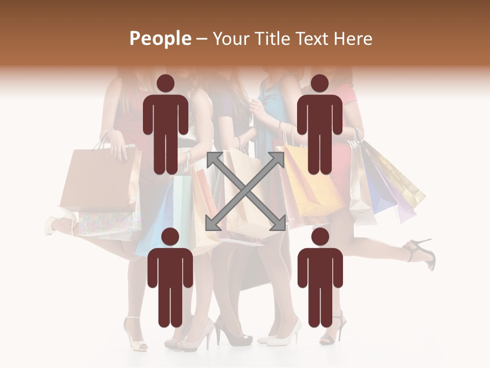 Cloth Female Woman PowerPoint Template