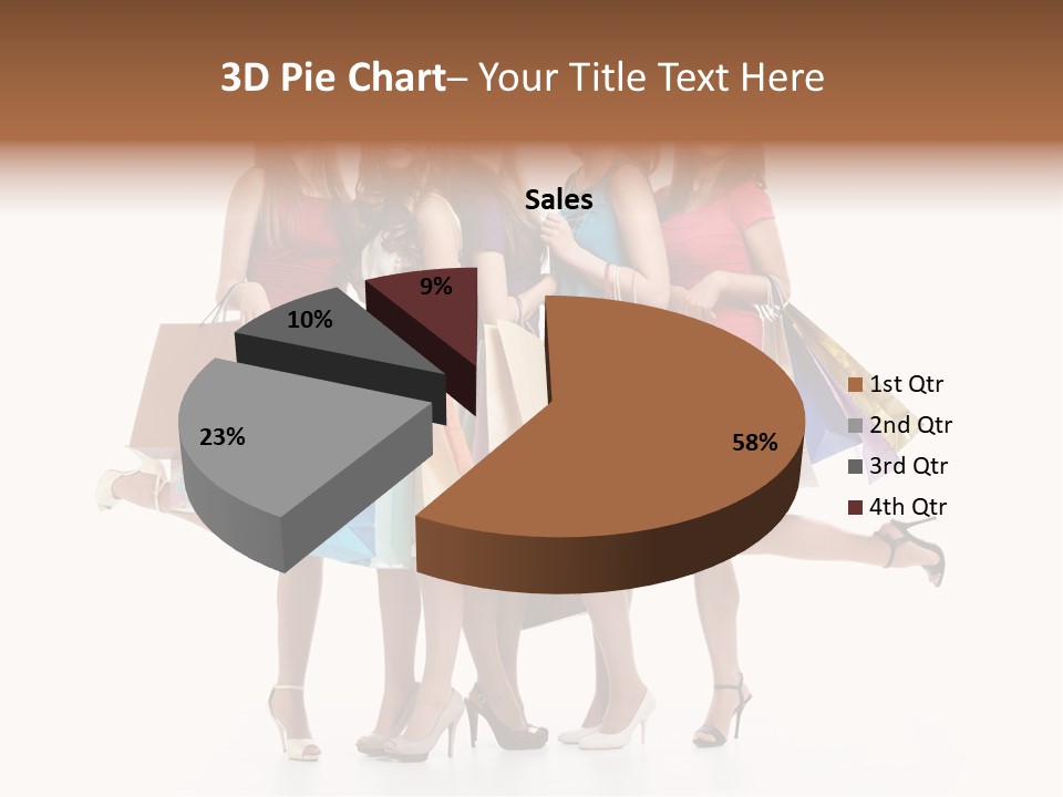 Cloth Female Woman PowerPoint Template