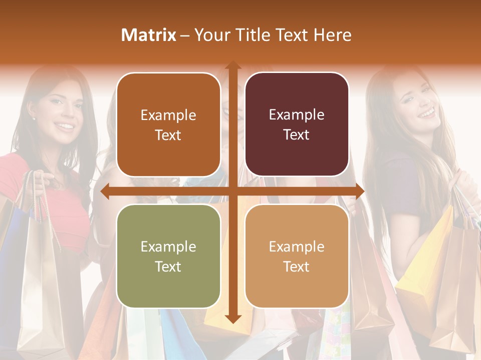 Ingredient Tea Gold PowerPoint Template