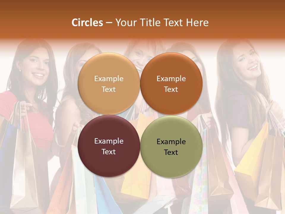 Ingredient Tea Gold PowerPoint Template