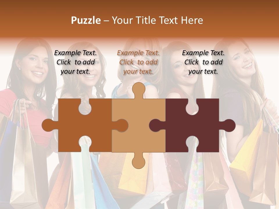 Ingredient Tea Gold PowerPoint Template