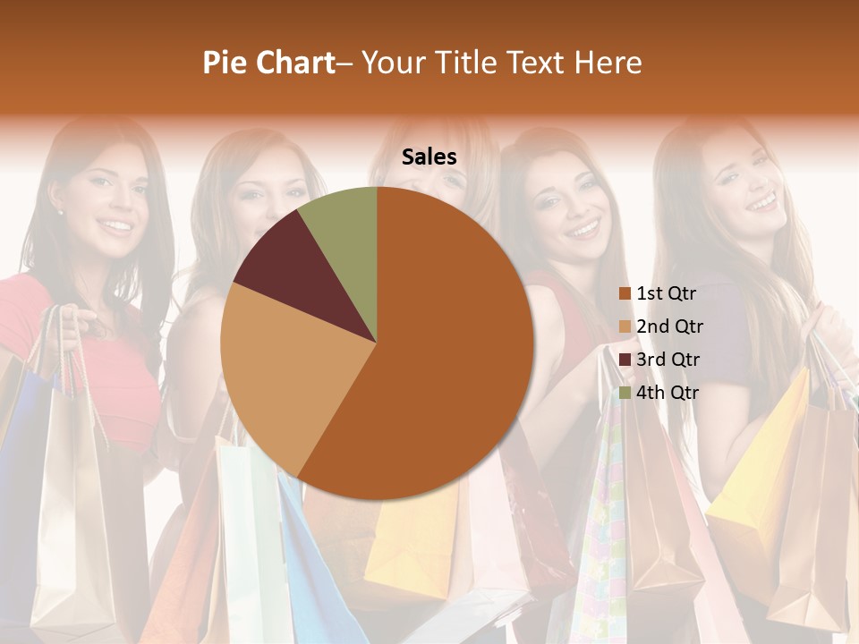 Ingredient Tea Gold PowerPoint Template