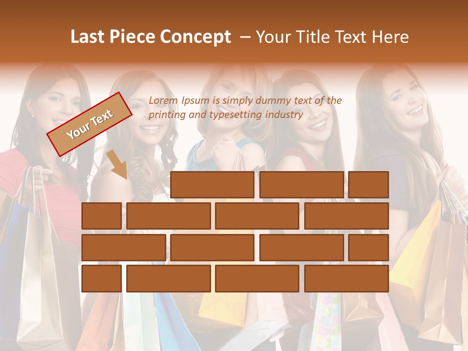 Ingredient Tea Gold PowerPoint Template