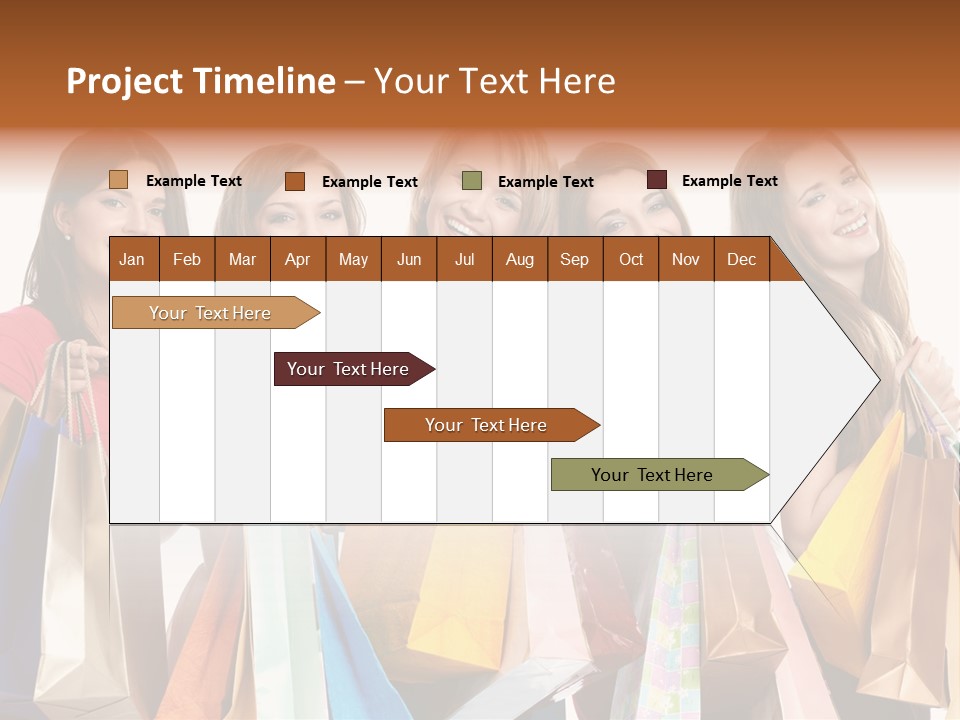 Ingredient Tea Gold PowerPoint Template