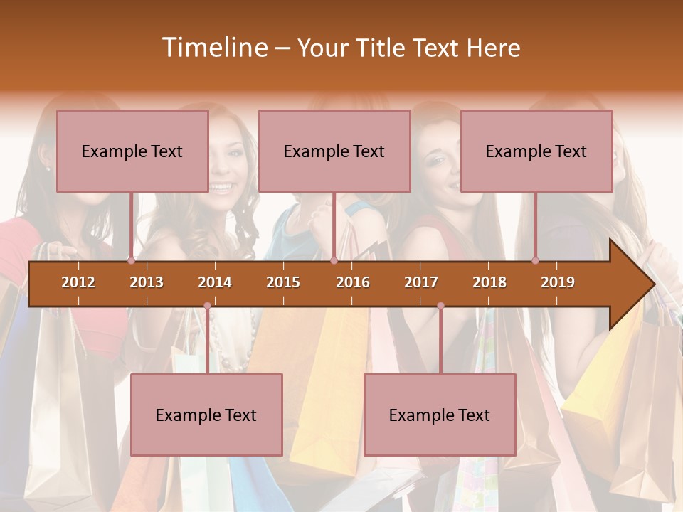 Ingredient Tea Gold PowerPoint Template